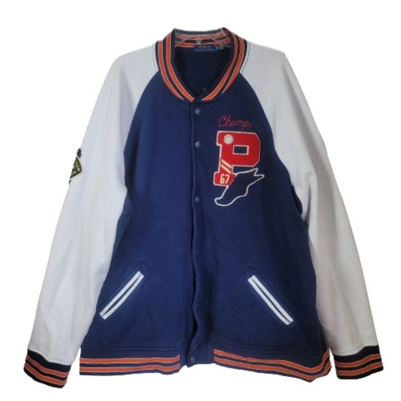 Polo Ralph Lauren Patwork Letterman Jacket - Picture 3 of 16